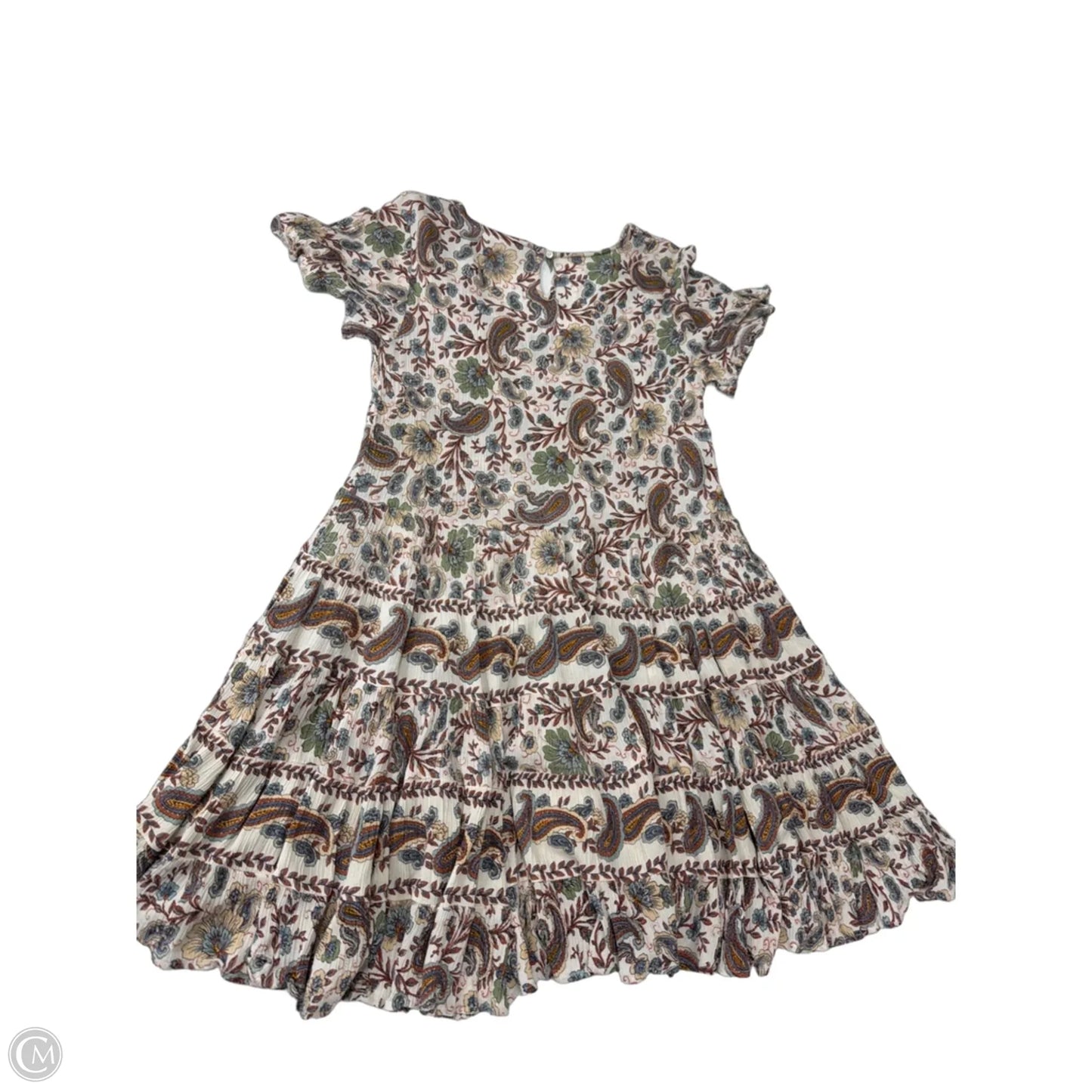 Dress Casual Short By Bila In Paisley Print, Size: M
