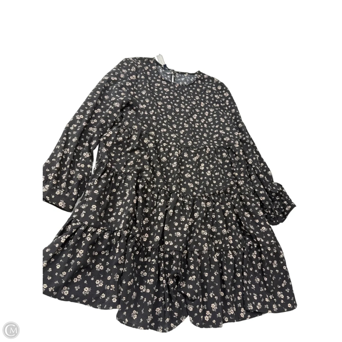 Dress Casual Short By Clothes Mentor In Floral Print, Size: L