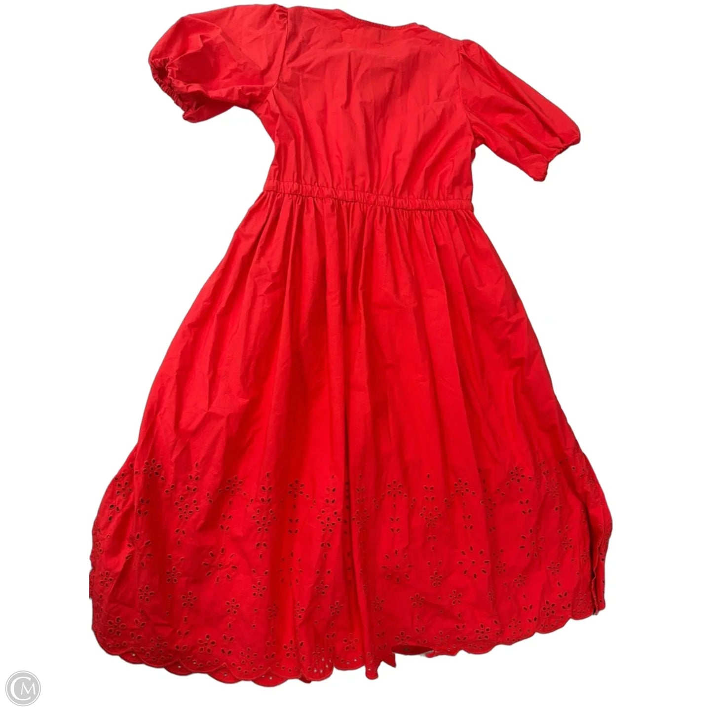 Dress Casual Midi By Free Assembly In Red, Size: S