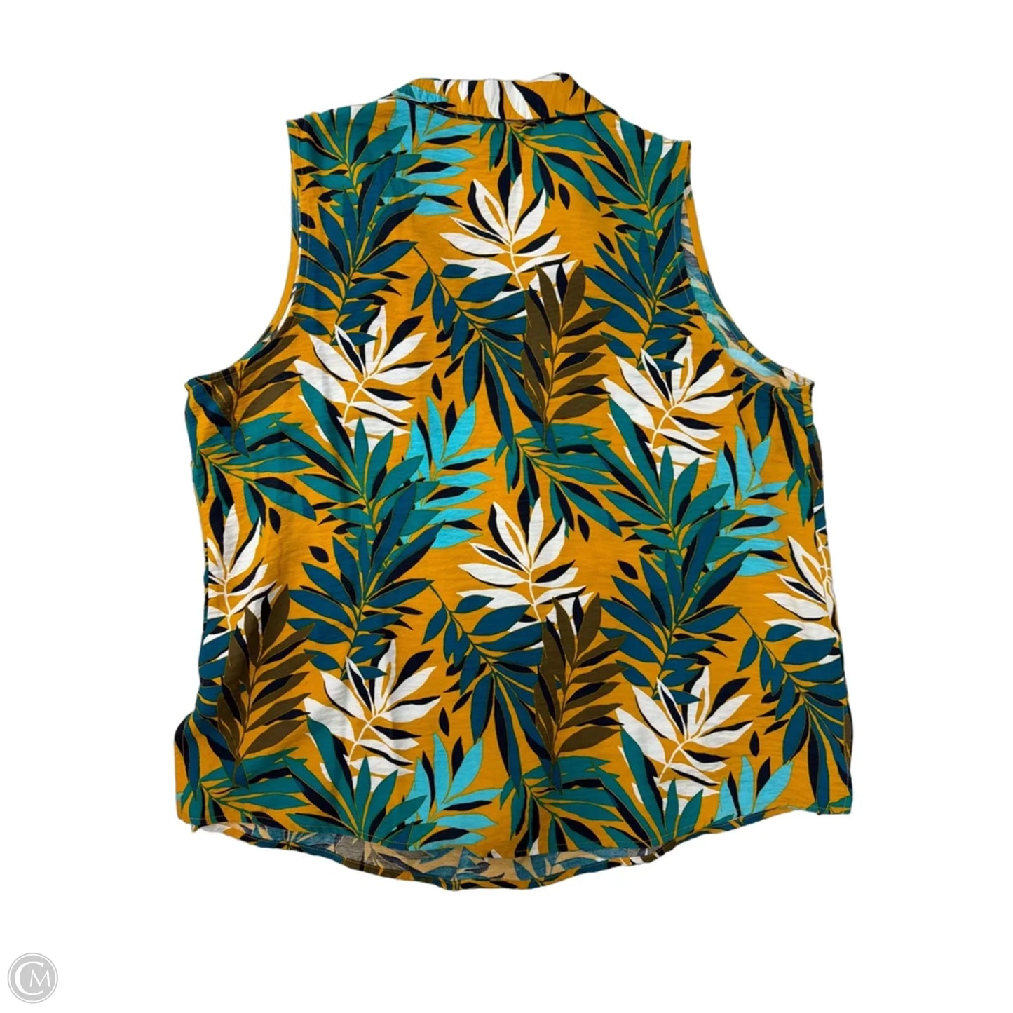 Pants Set 2pc By Liz Claiborne In Tropical Print, Size: Xl