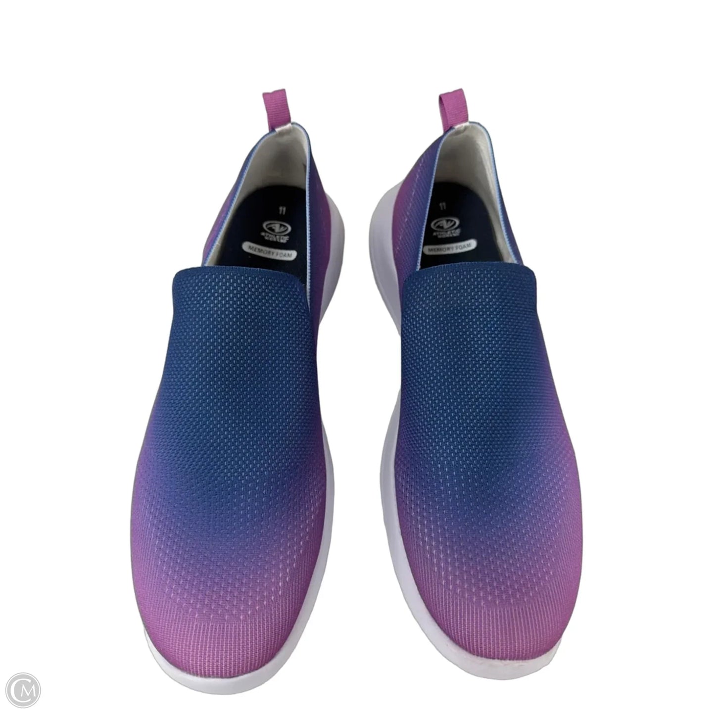 Shoes Sneakers By Athletic Works In Blue & Purple, Size: 11