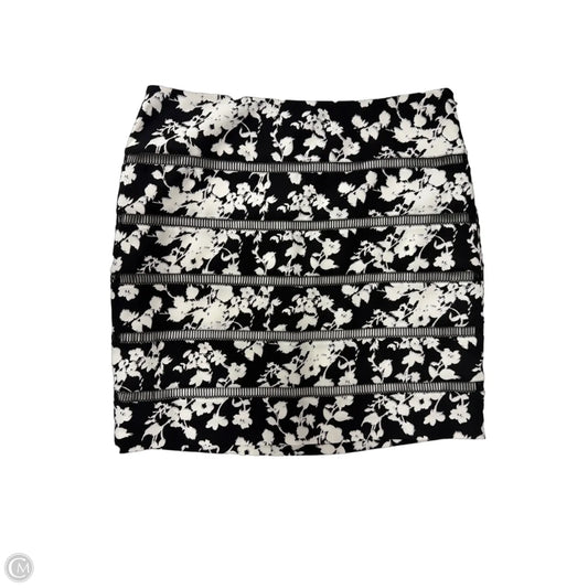 Skirt Midi By White House Black Market In Black & White, Size: M
