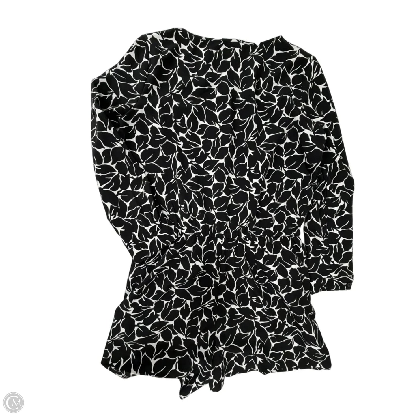 Romper By Loft In Black & White, Size: Sp