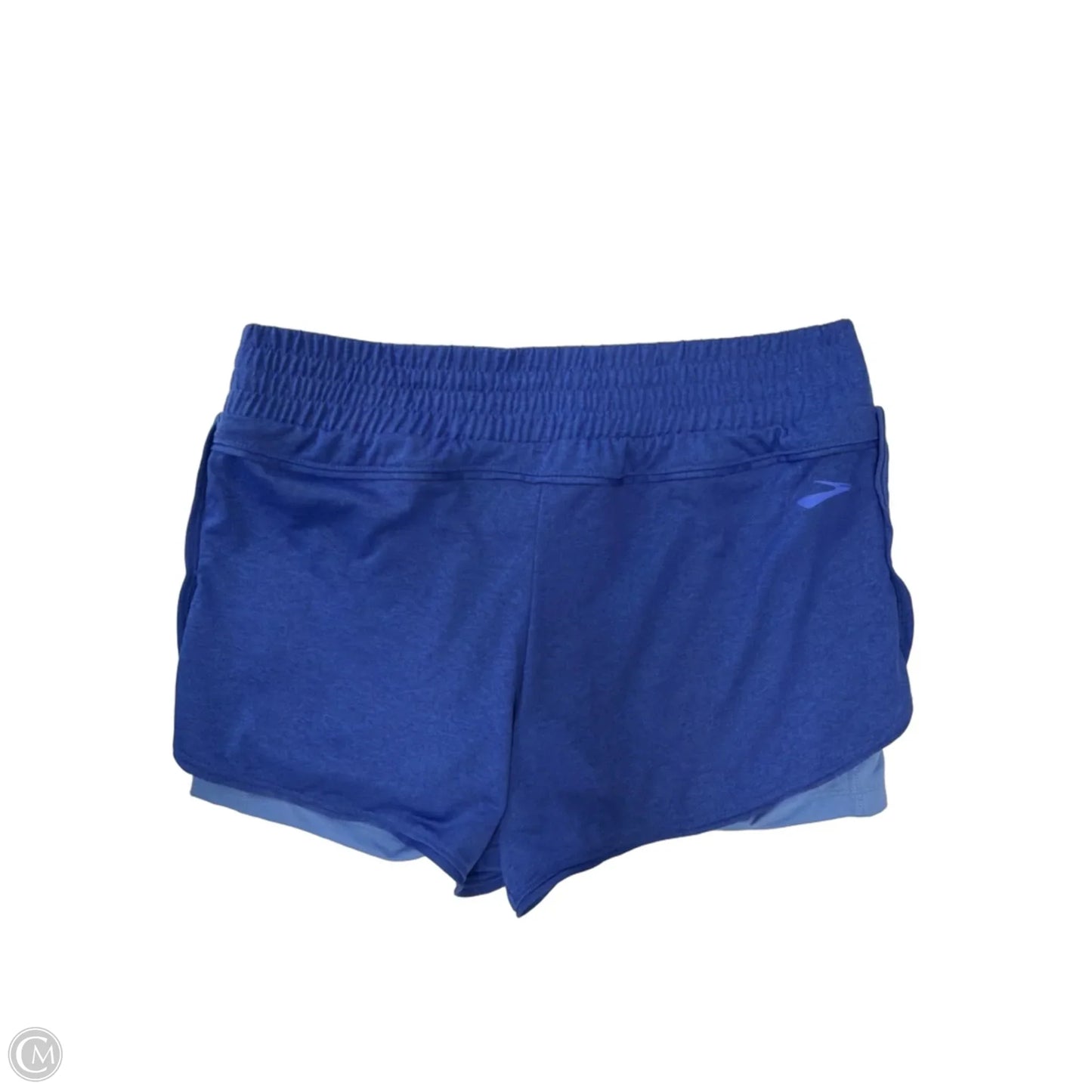 Athletic Shorts By Brooks In Blue, Size: M