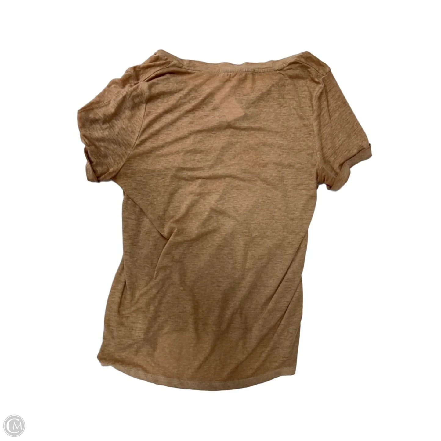 Top Short Sleeve By Hippie Rose In Brown, Size: M