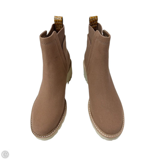 Boots Ankle Flats By Dolce Vita In Tan, Size: 7.5