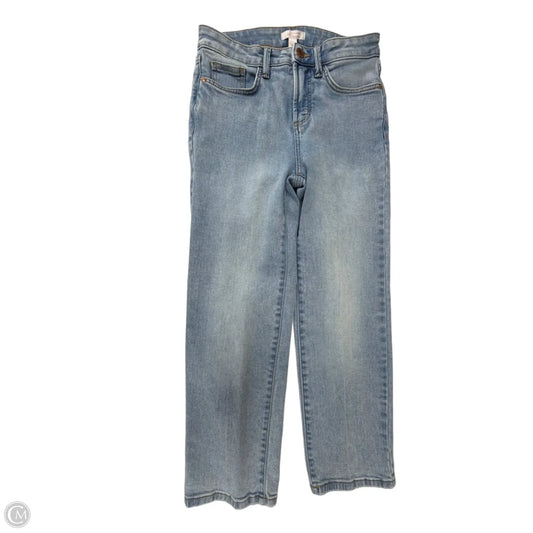Jeans Straight By Lc Lauren Conrad In Blue Denim, Size: 4p