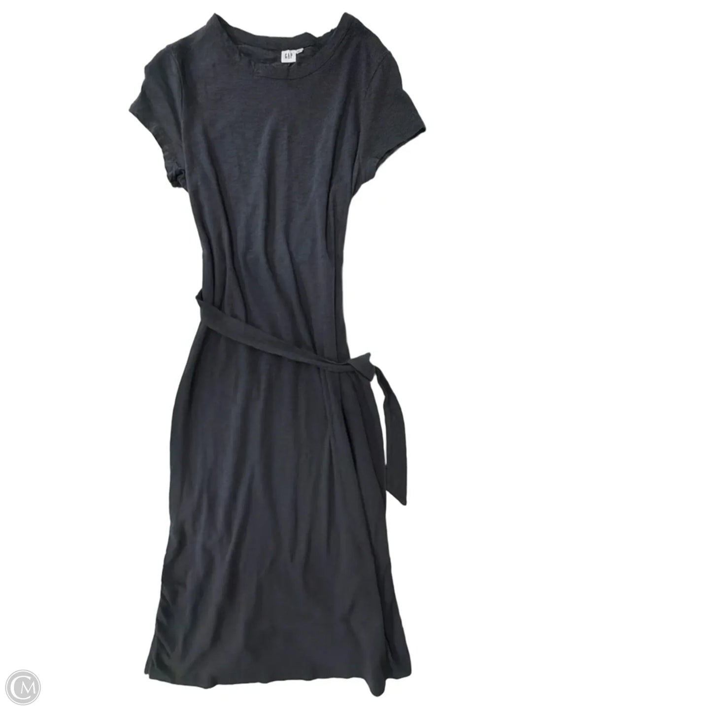 Dress Casual Midi By Gap In Grey, Size: M