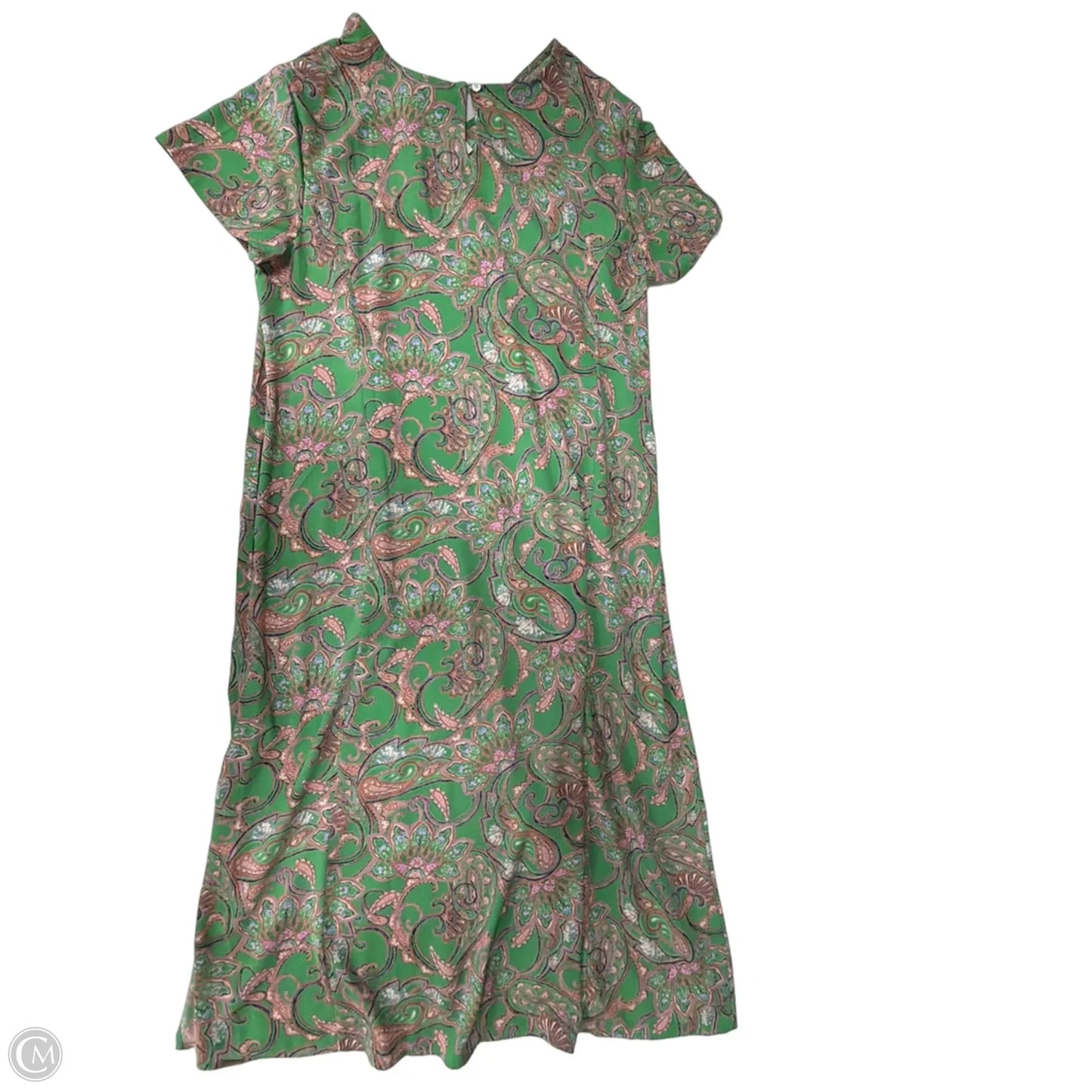 Dress Casual Maxi By J. Jill In Green, Size: Xl