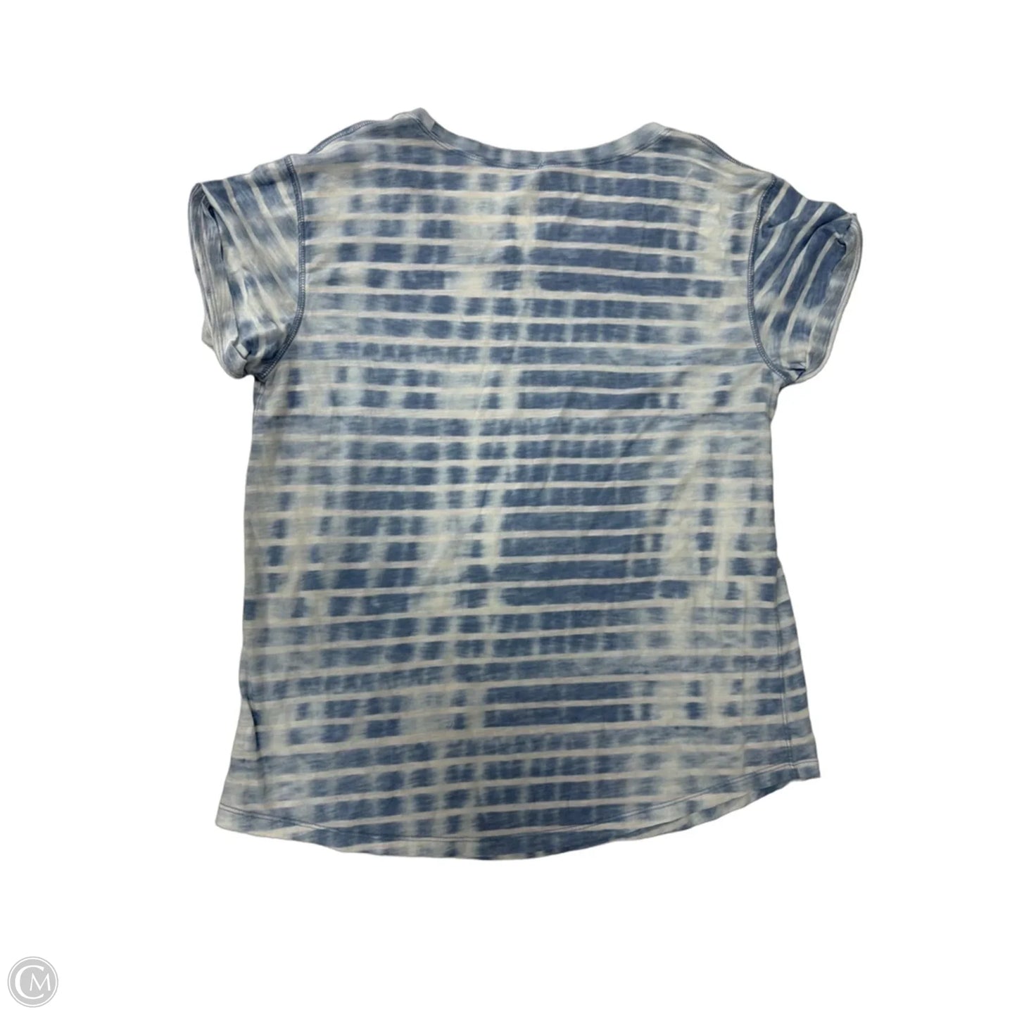 Top Short Sleeve By Ana In Blue, Size: L