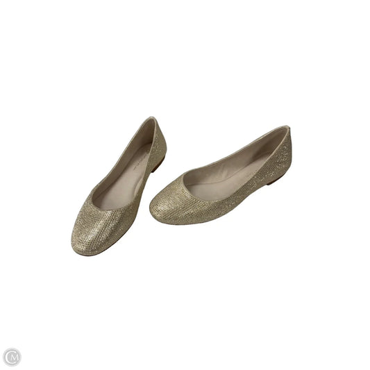 Shoes Flats By Antonio Melani In Gold, Size: 8.5