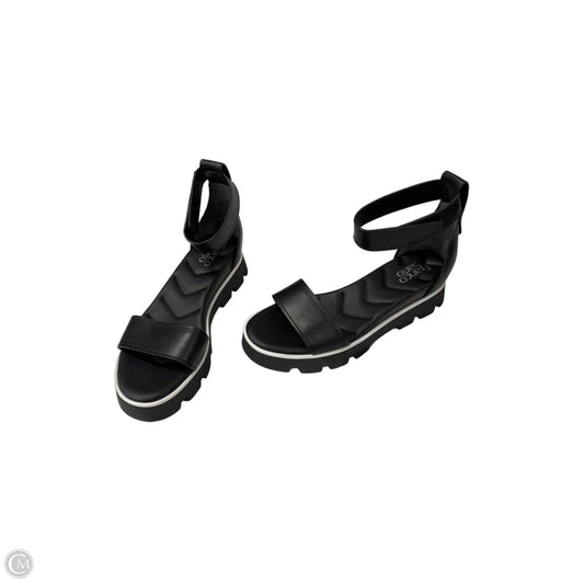 Sandals Flats By Franco Sarto In Black, Size: 8.5