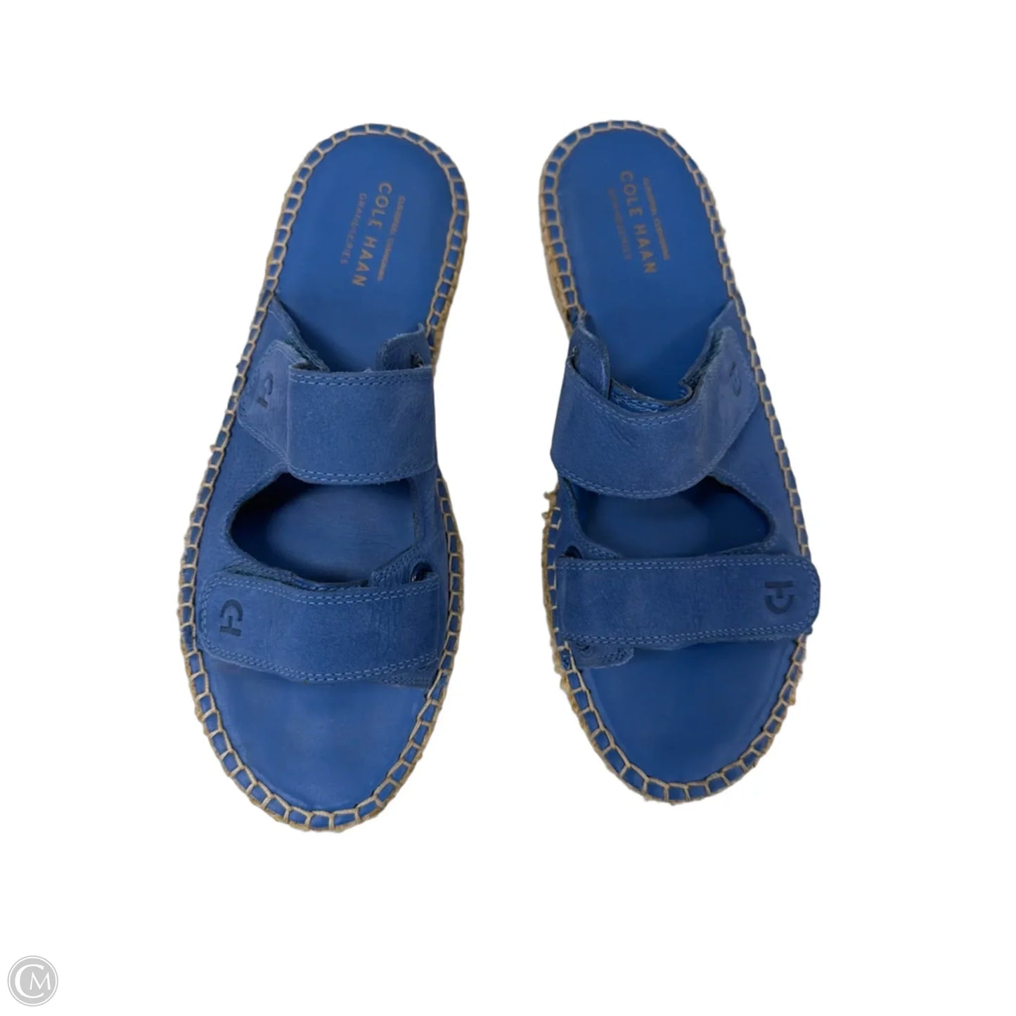 Sandals Flats By Cole-haan In Blue, Size: 8.5