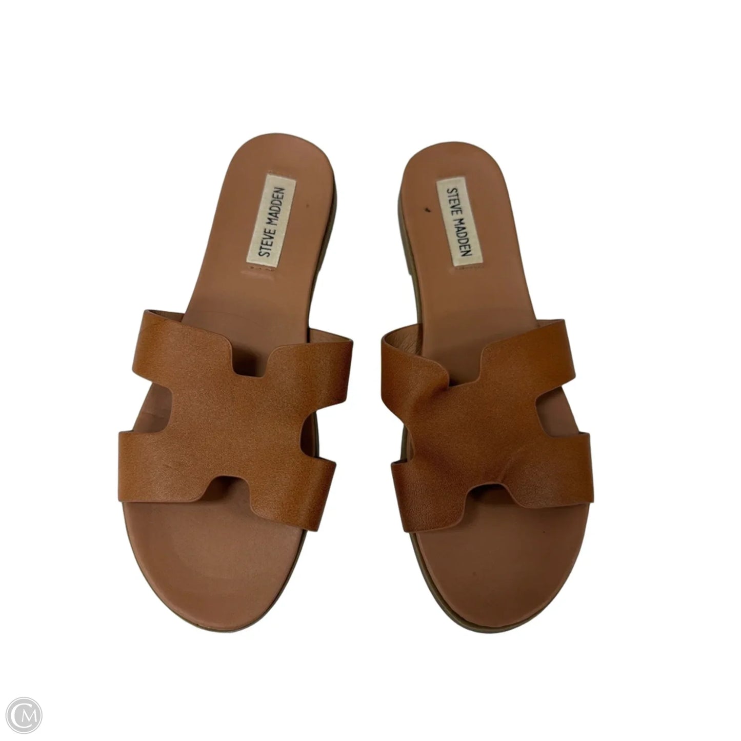Sandals Flats By Steve Madden In Brown, Size: 8