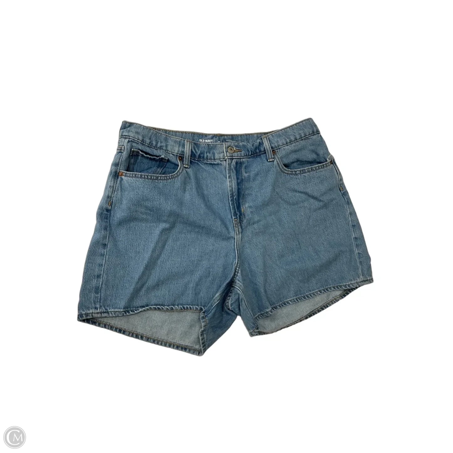 Shorts By Old Navy In Blue Denim, Size: 14