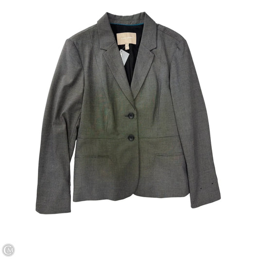Blazer By Banana Republic In Grey, Size: Lp