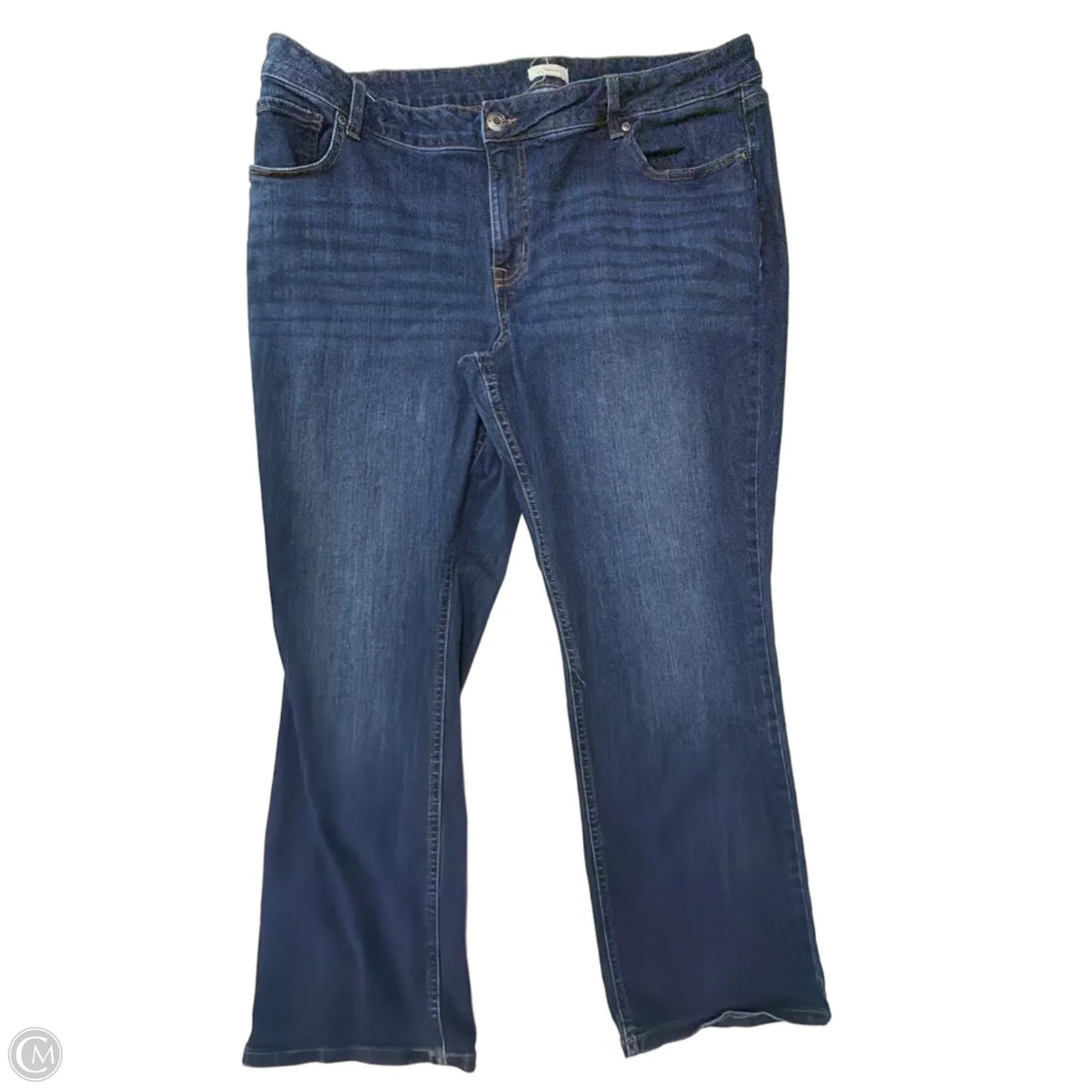 Jeans Skinny By Maurices In Blue Denim, Size: 22