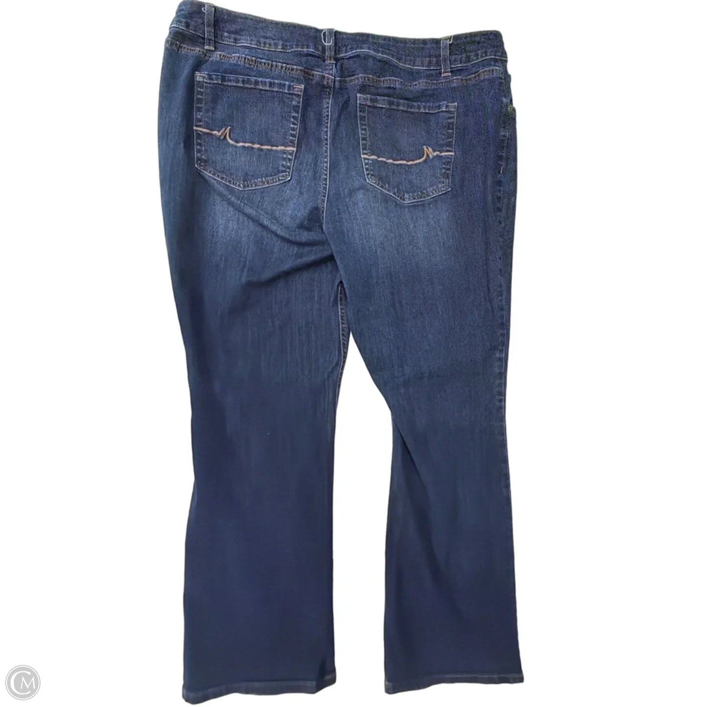 Jeans Skinny By Maurices In Blue Denim, Size: 22
