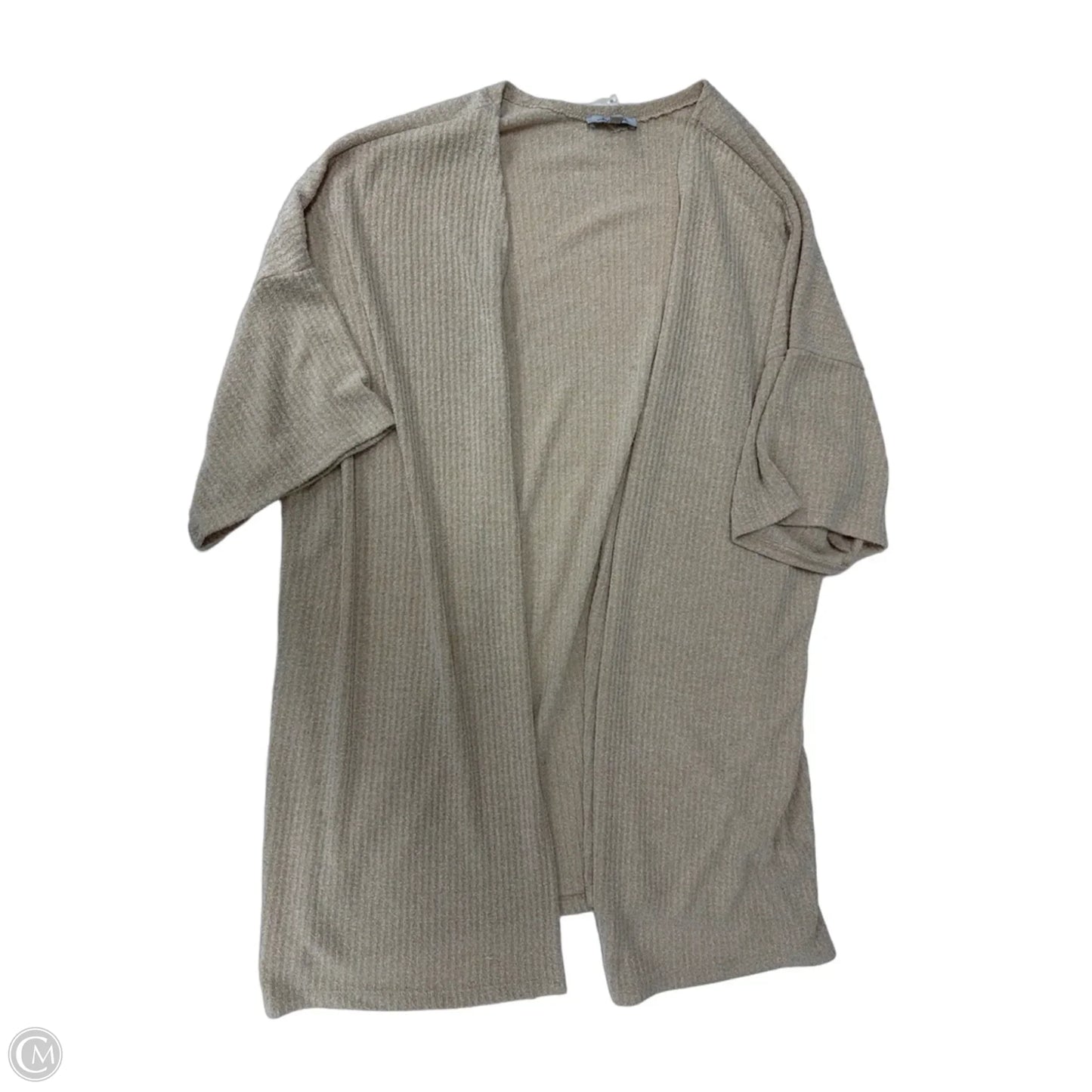 Cardigan By White Birch In Tan, Size: Xl