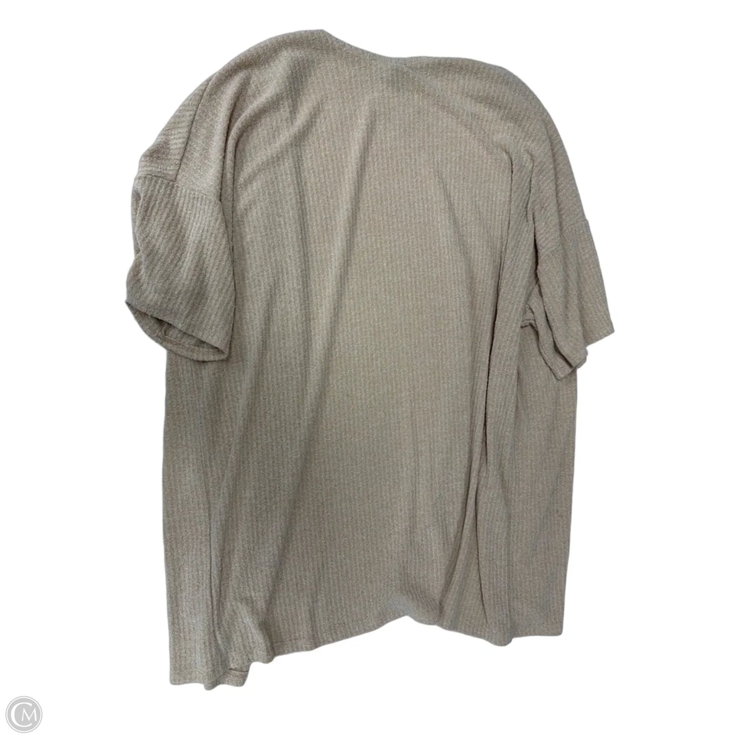 Cardigan By White Birch In Tan, Size: Xl