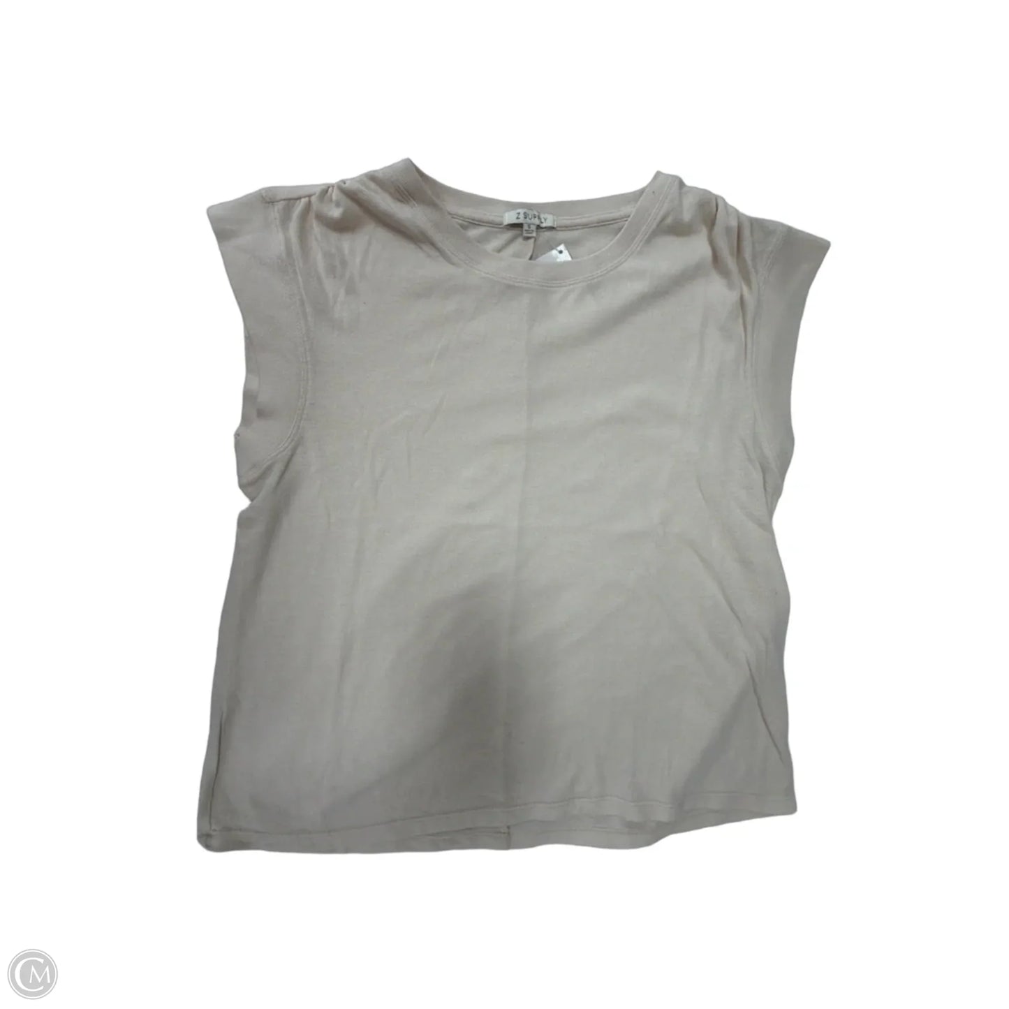 Top Sleeveless By Z Supply In Cream, Size: S