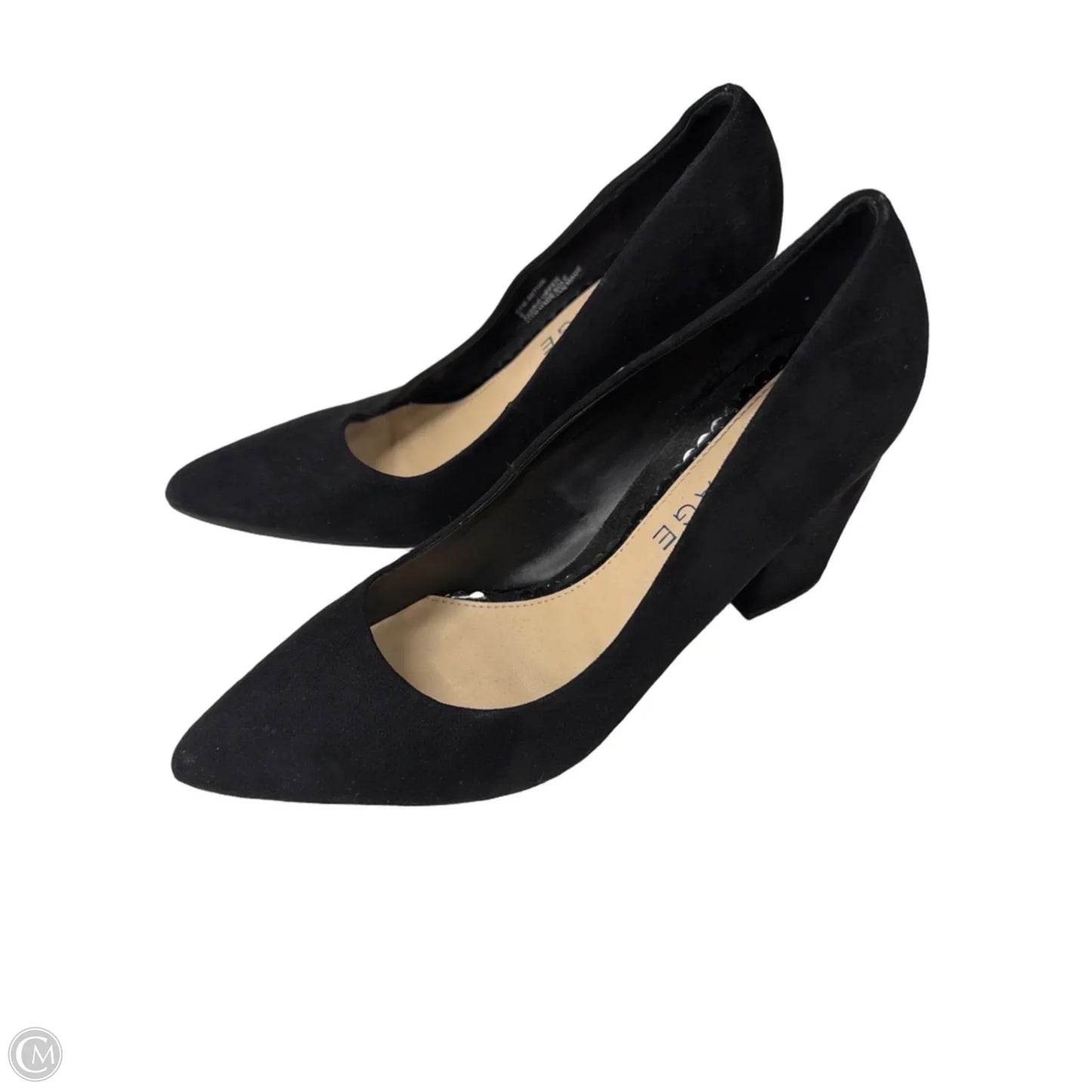 Shoes Heels Block By Rampage In Black, Size: 8