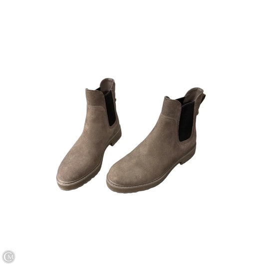 Boots Ankle Flats By Cole-haan In Grey, Size: 9