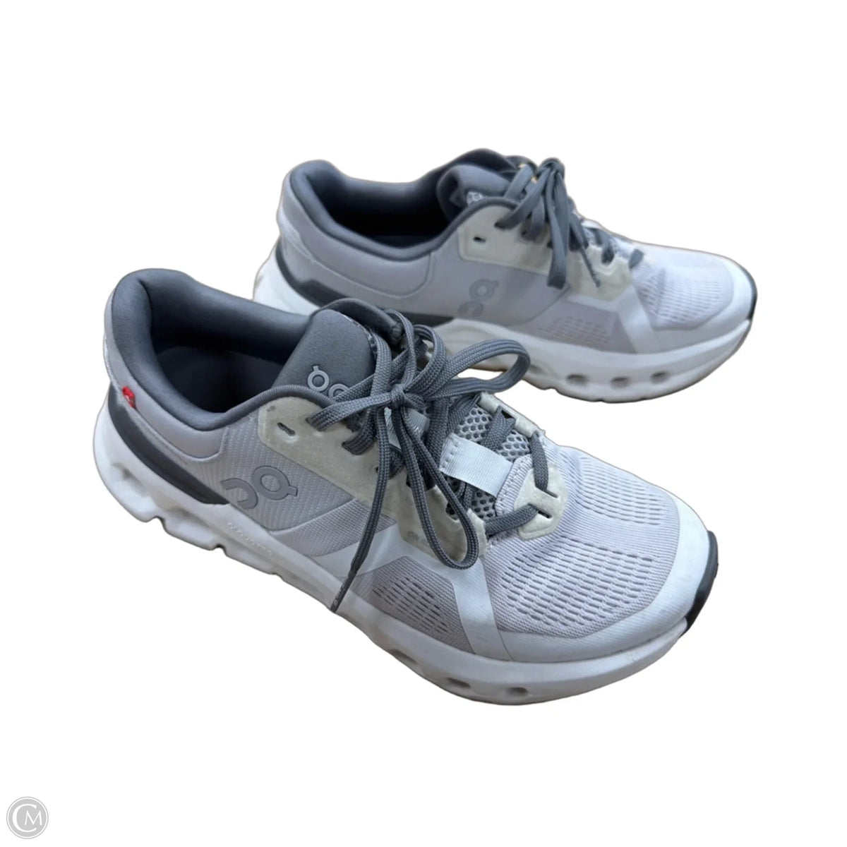 Shoes Athletic By On Cloud In Grey & White, Size: 6