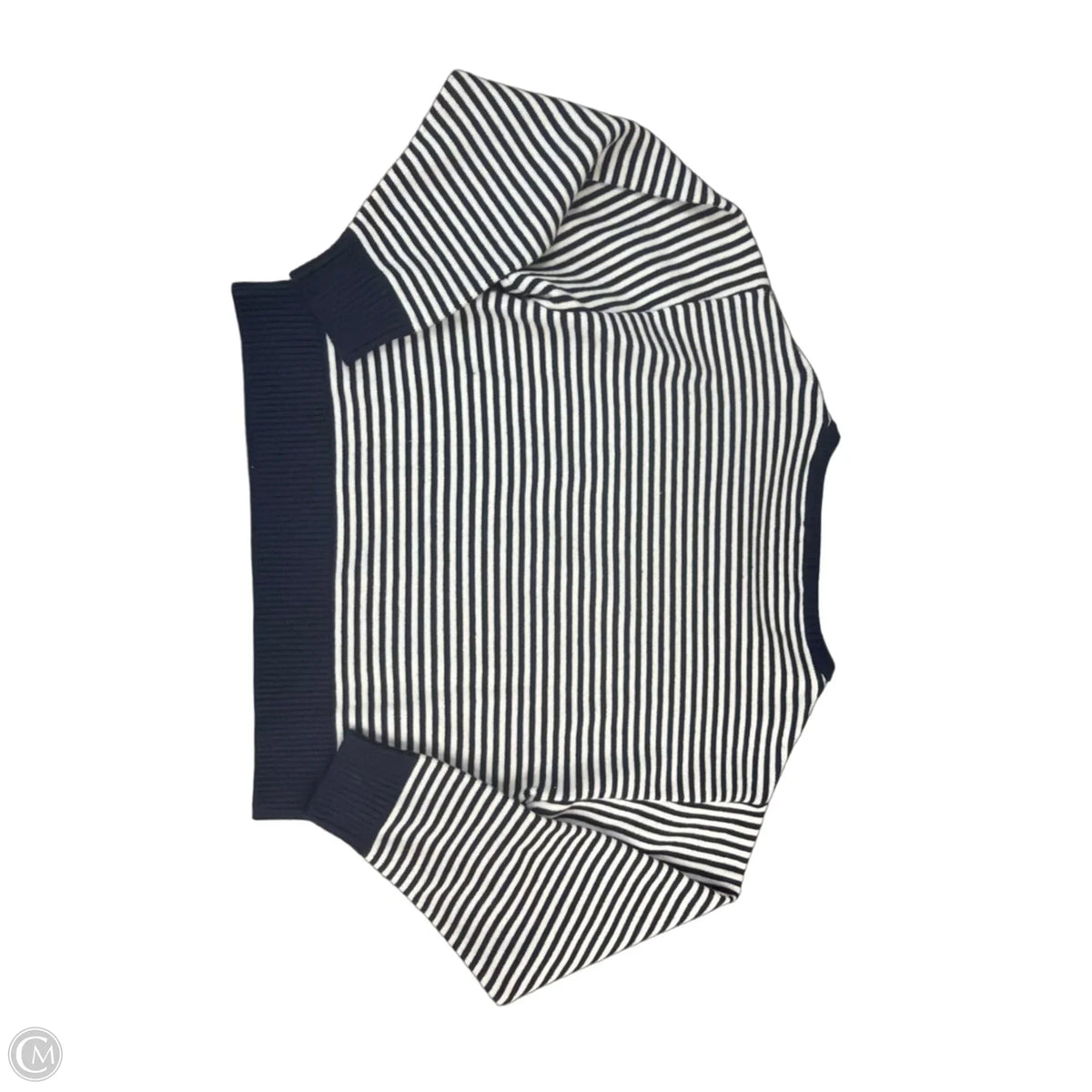 Sweater By Clothes Mentor In Striped Pattern, Size: M