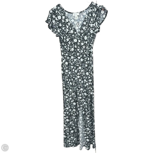 Dress Casual Maxi By Jessica Simpson In Black & White, Size: L