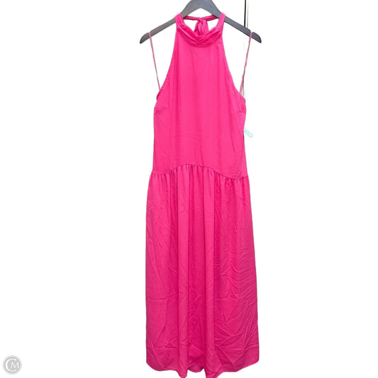 Dress Casual Maxi By A New Day In Pink, Size: M