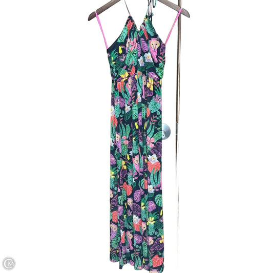 Dress Casual Maxi By Betsey Johnson In Tropical Print, Size: S