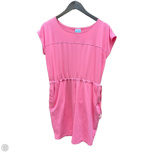 Athletic Dress By Columbia In Pink, Size: M