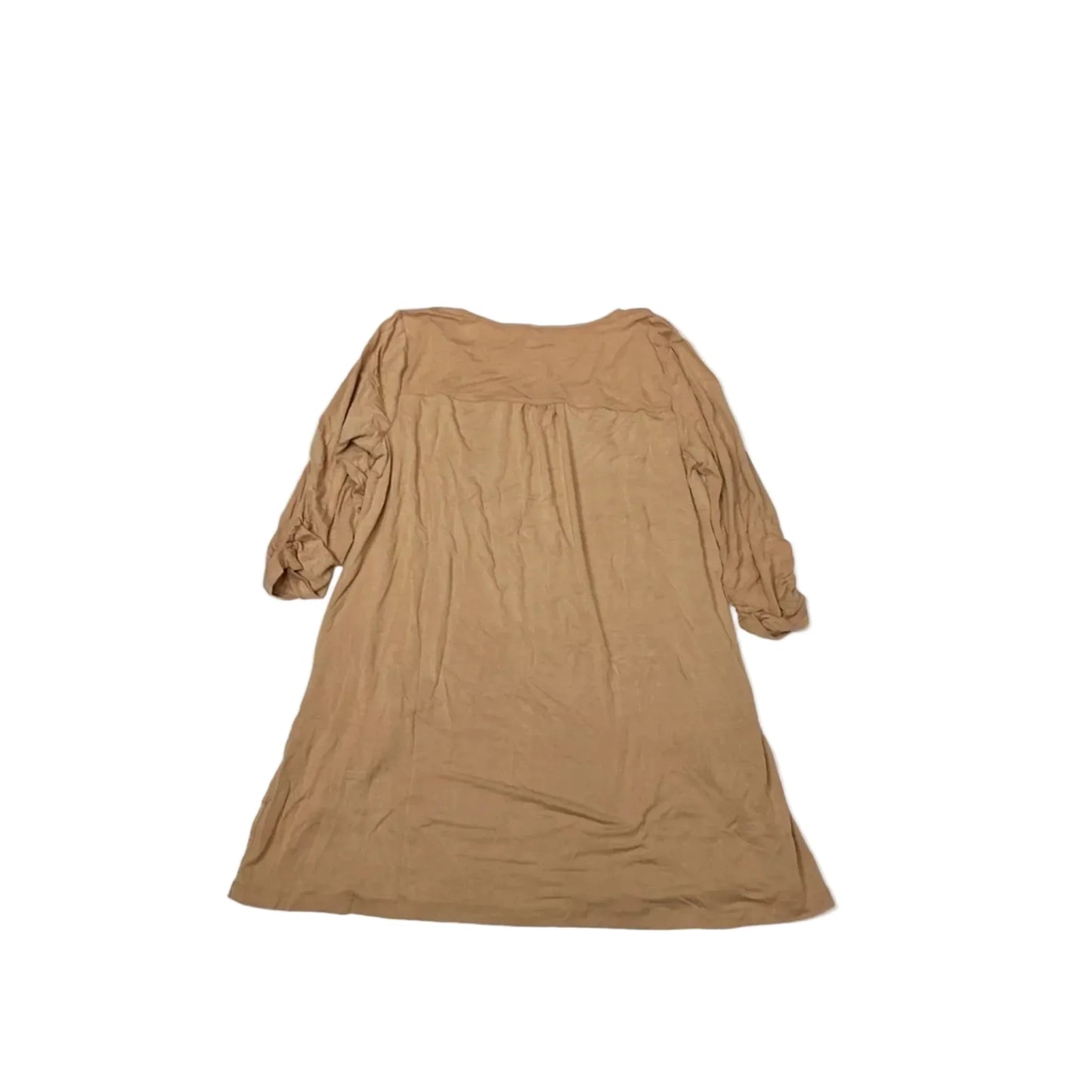 Tunic Long Sleeve By Logo In Orange, Size: M