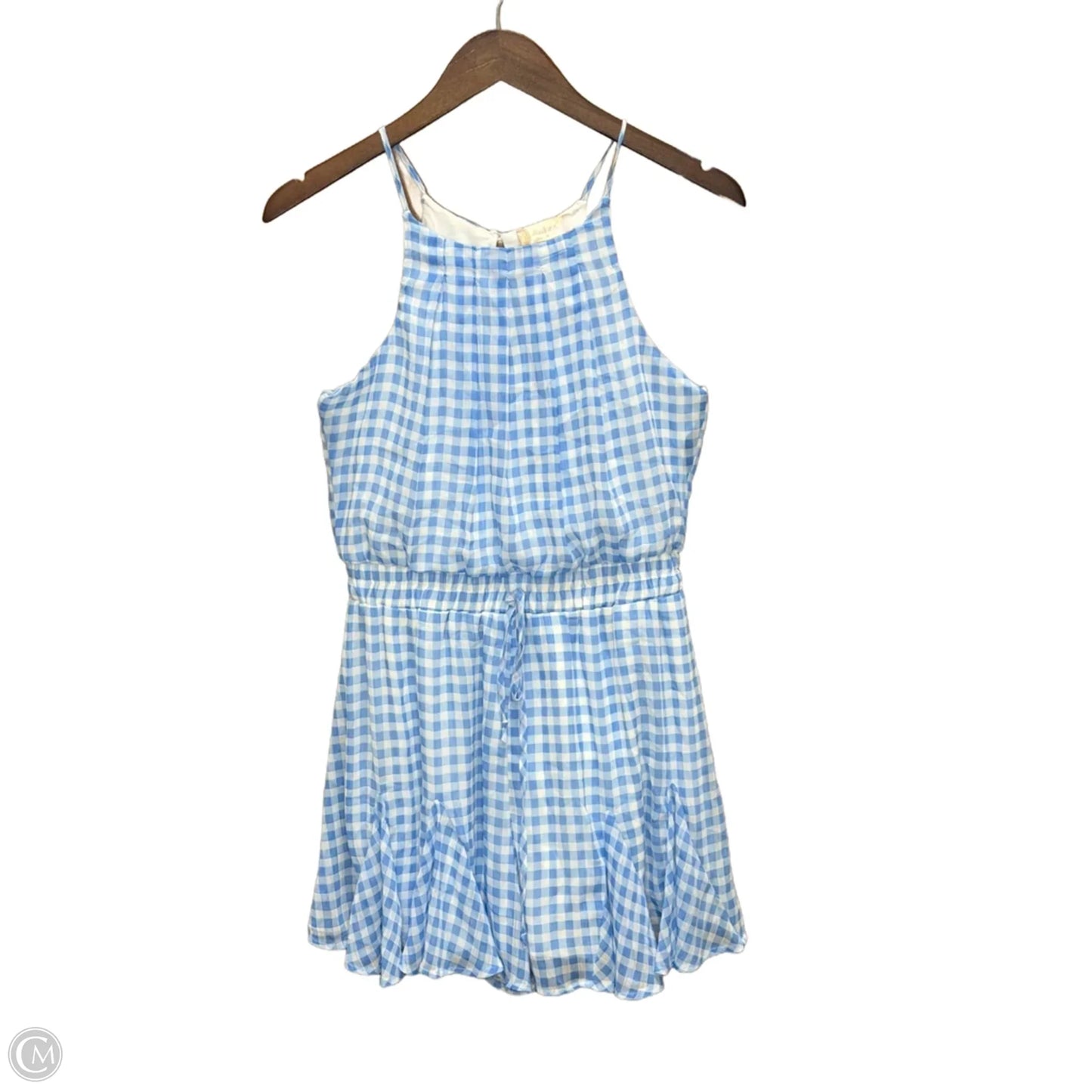 Romper By Altard State In Blue & White, Size: M