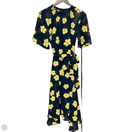 Dress Casual Midi By Who What Wear In Floral Print, Size: S