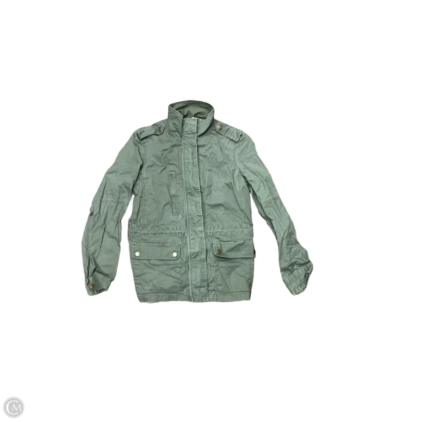 Jacket Utility By Love Tree In Green, Size: L