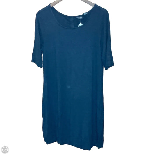 Dress Casual Midi By Adrienne Vittadini In Black, Size: Xl