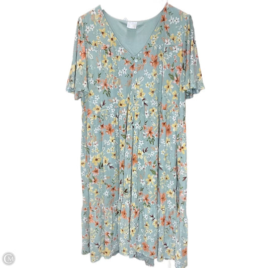 Dress Casual Midi By Siren Lily In Animal Print, Size: 0