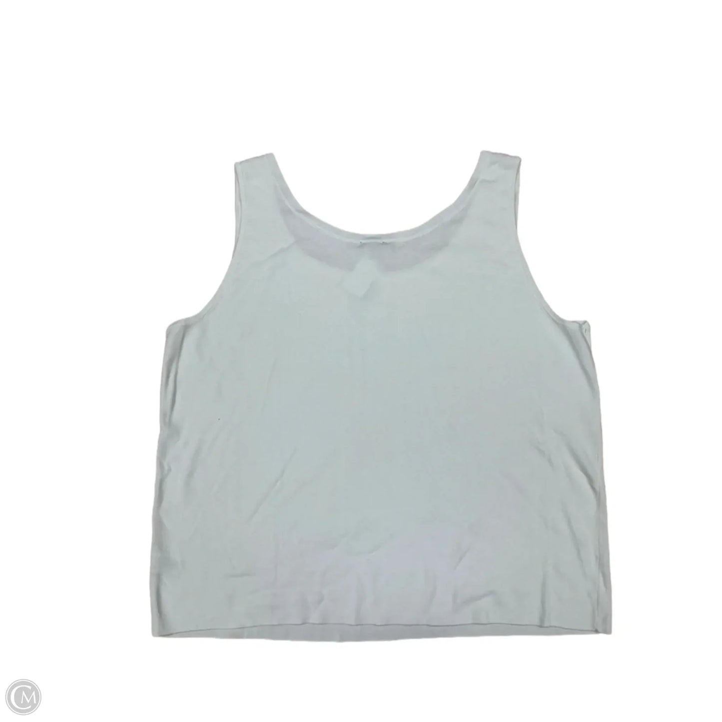 Tank Top By Talbots In White, Size: 3x