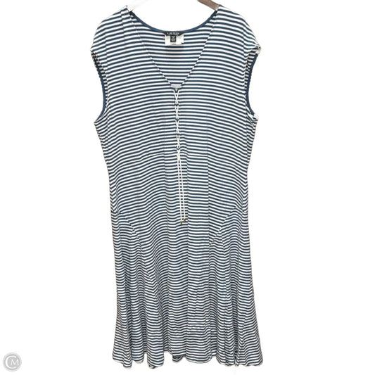 Dress Casual Maxi By Lauren By Ralph Lauren In Striped Pattern, Size: 3x