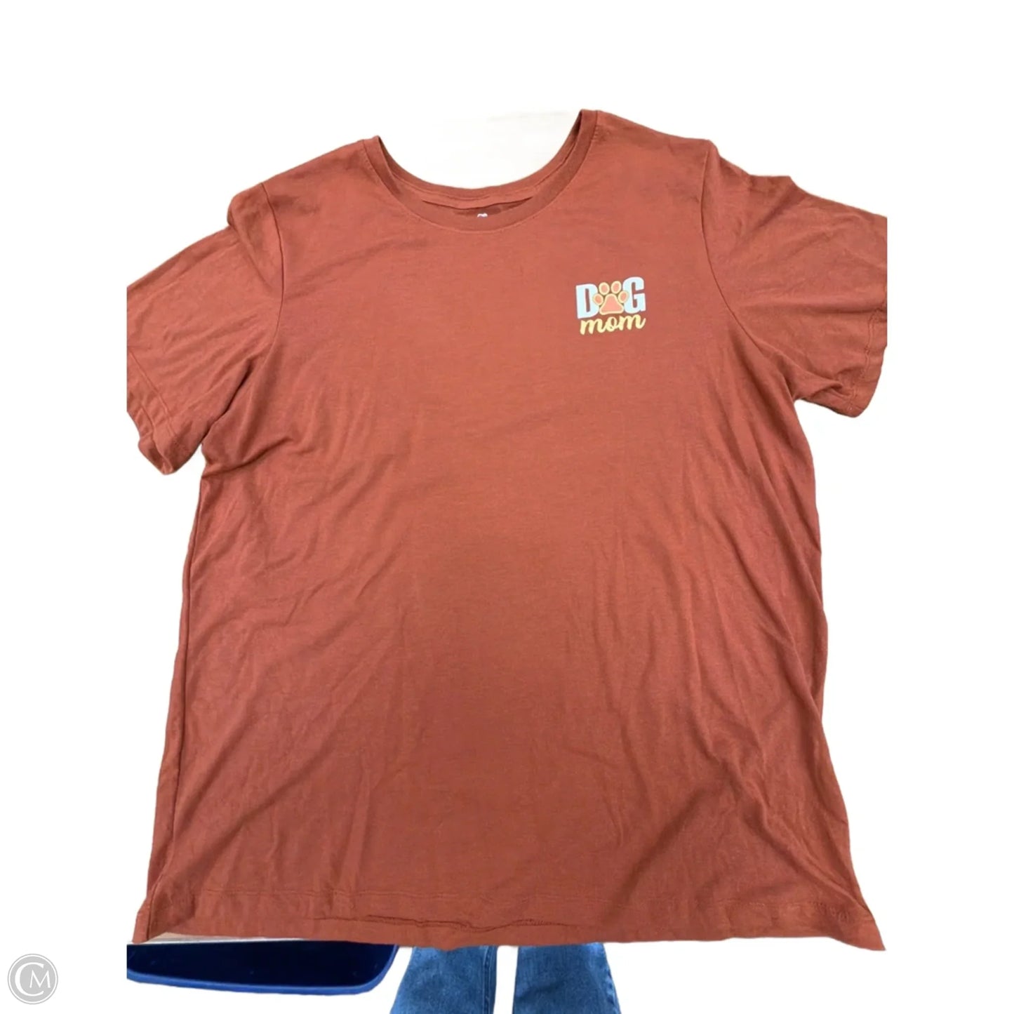 Top Short Sleeve Basic By Sonoma In Brown, Size: Xl