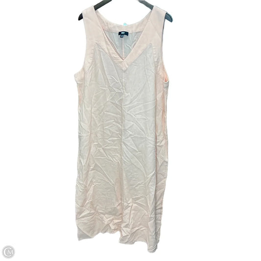 Dress Casual Maxi By Dkny In Orange, Size: 1x