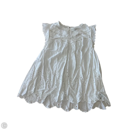 Top Sleeveless By Torrid In White, Size: 3x