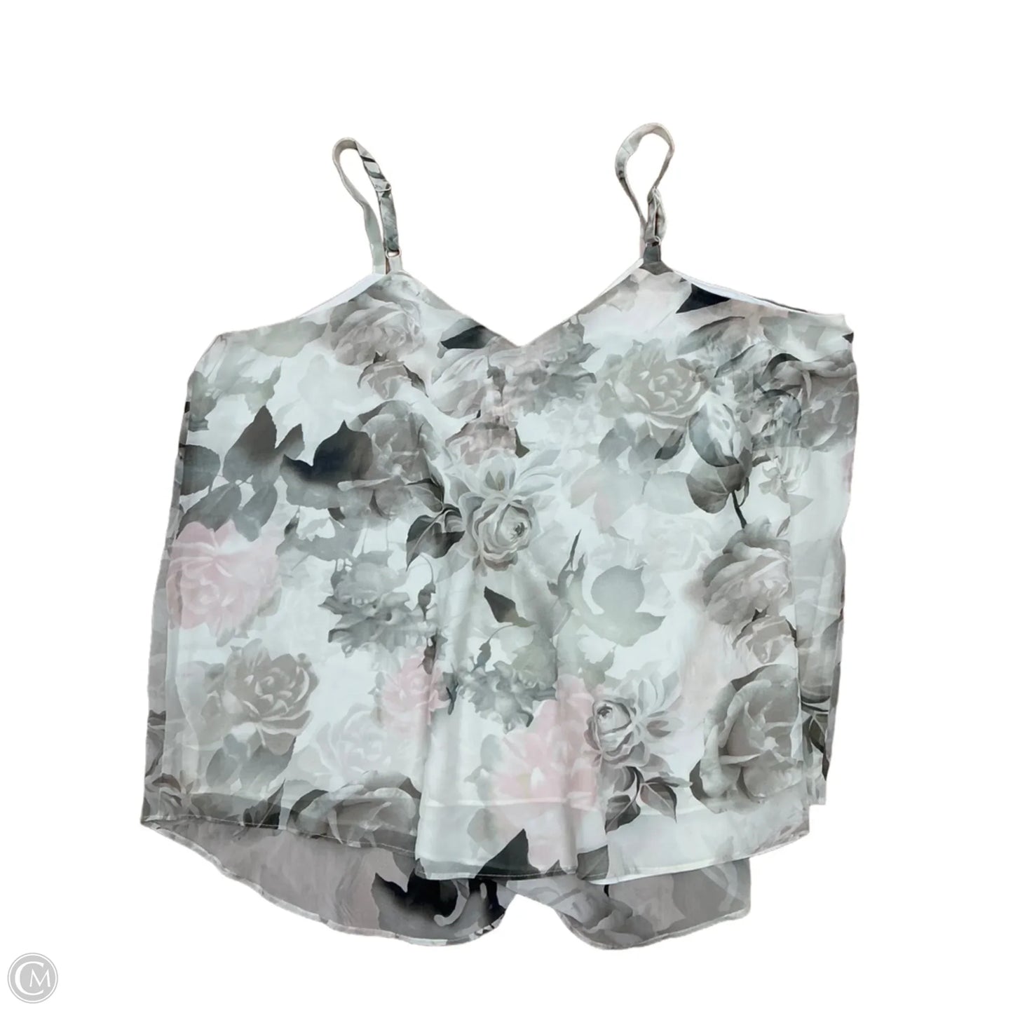 Top Sleeveless By Torrid In Floral Print, Size: 2x