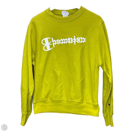 Sweatshirt Crewneck By Champion In Green, Size: S
