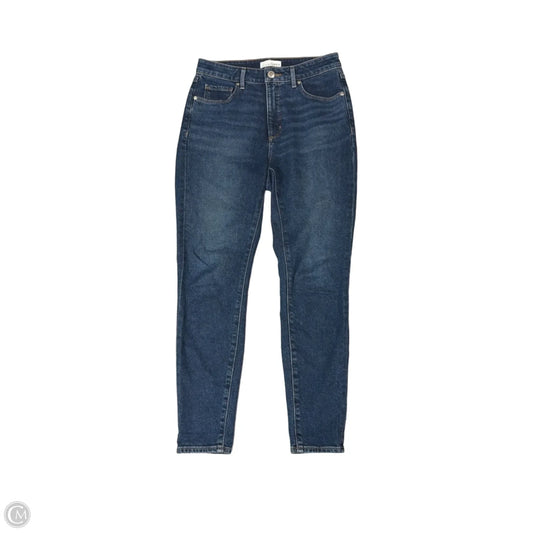 Jeans Skinny By Loft In Blue Denim, Size: 2