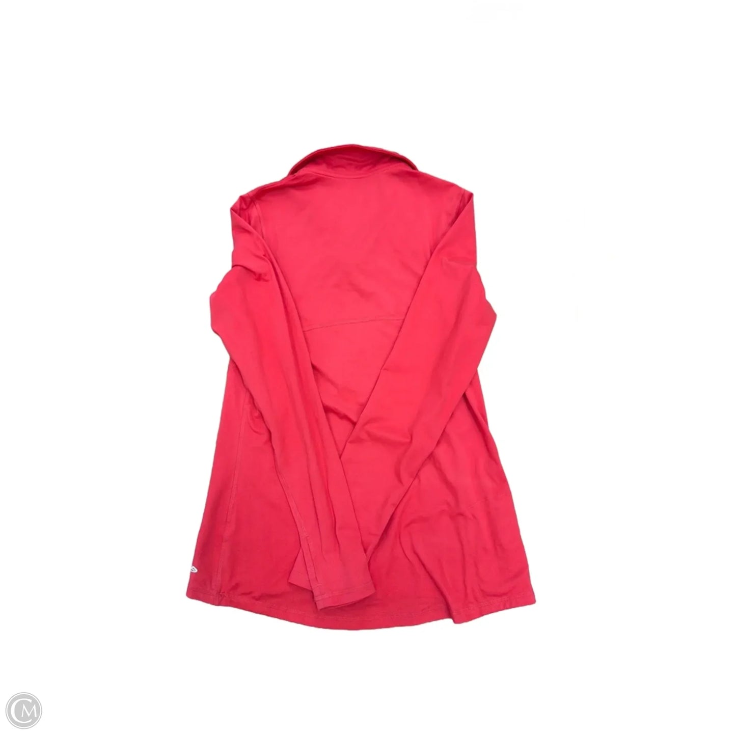 Athletic Sweatshirt Collar By Champion In Red, Size: M