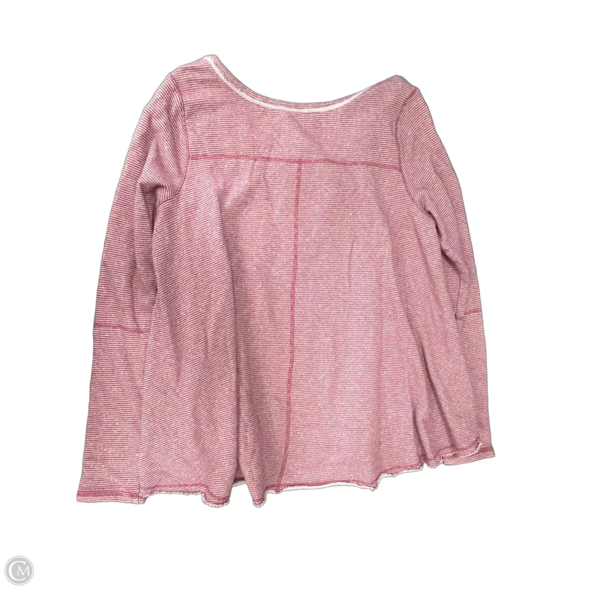 Top Long Sleeve By Free People In Striped Pattern, Size: S