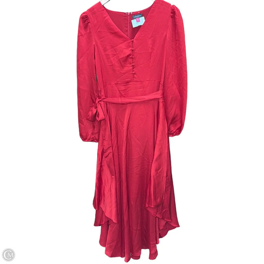 Dress Party Midi By Vince Camuto In Red, Size: S